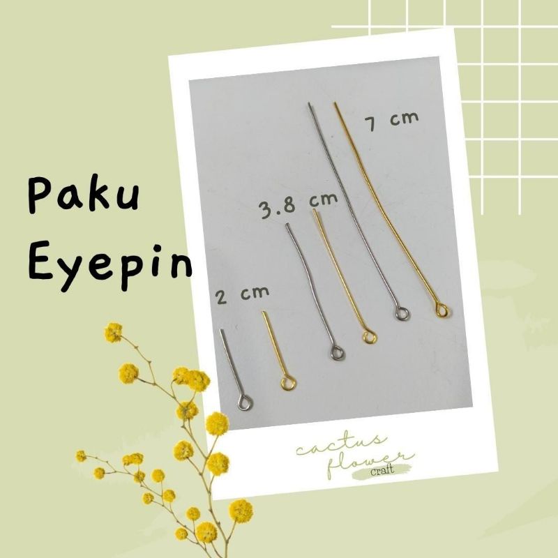 Paku aksesoris EYEPIN, paku cumi, paku 9