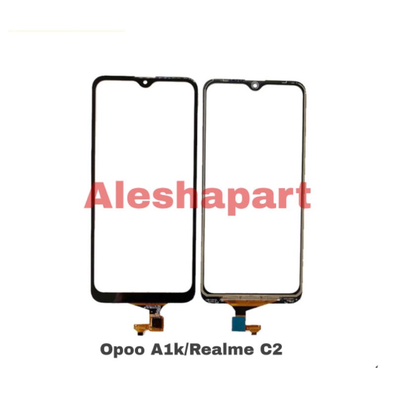 Touchscreen/TS/Layar Sentuh OPPO A1k/Realme C2