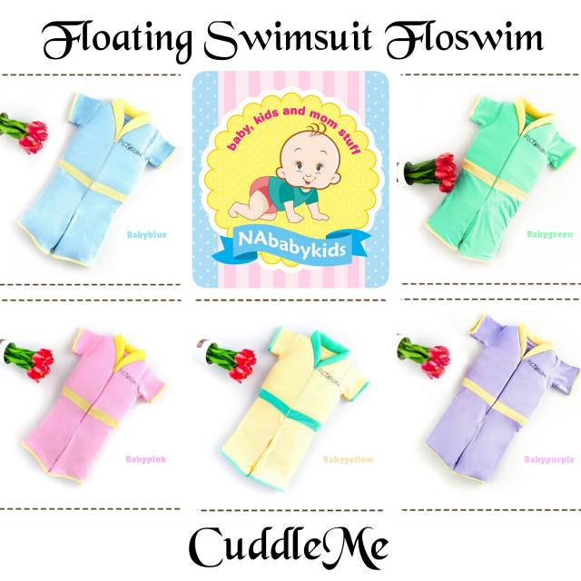 Floating Swimsuit GoSwim FloSwim  CuddleMe Baju  Renang  