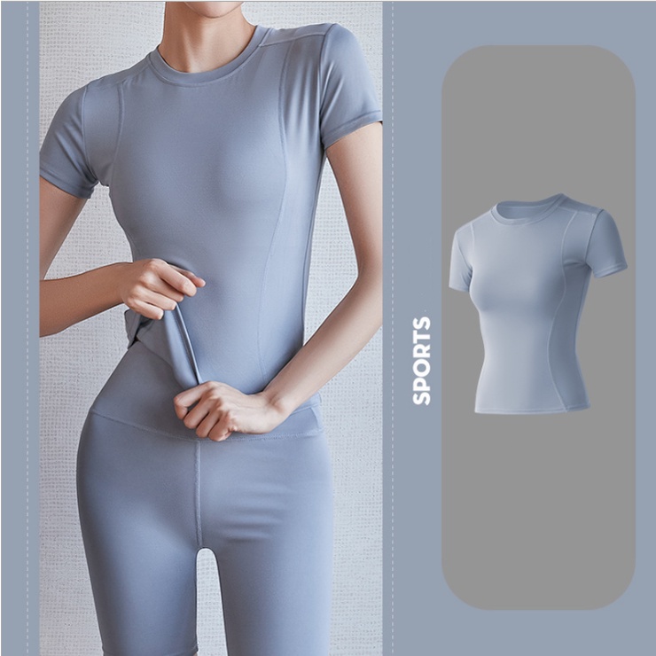 [OXY] Olahgara Wanita Basic Slim Sports T-Shirts 2008 (S/M/L)-4