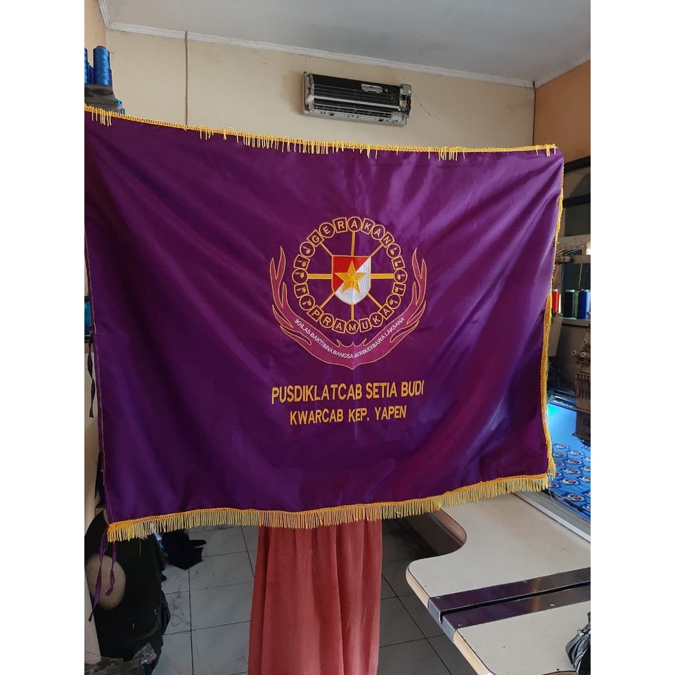 Bendera Pusdiklat (bordir)