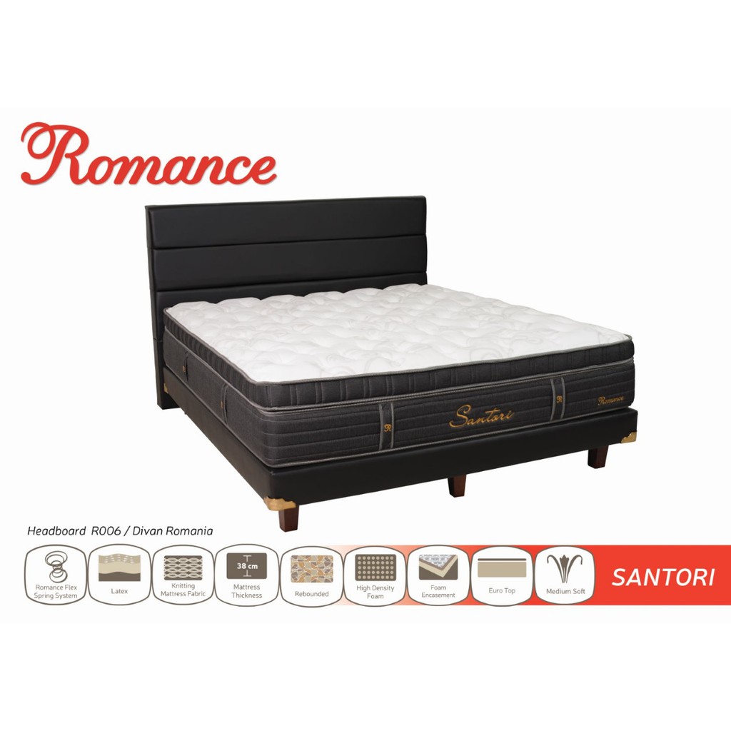 Jual Kasur Santori by Romance Spring Bed Indonesia