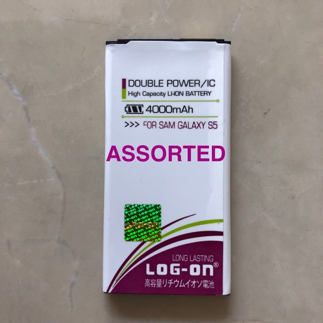 BATERAI LOGON LOG ON DOUBLE POWER SAMSUNG GALAXY S5