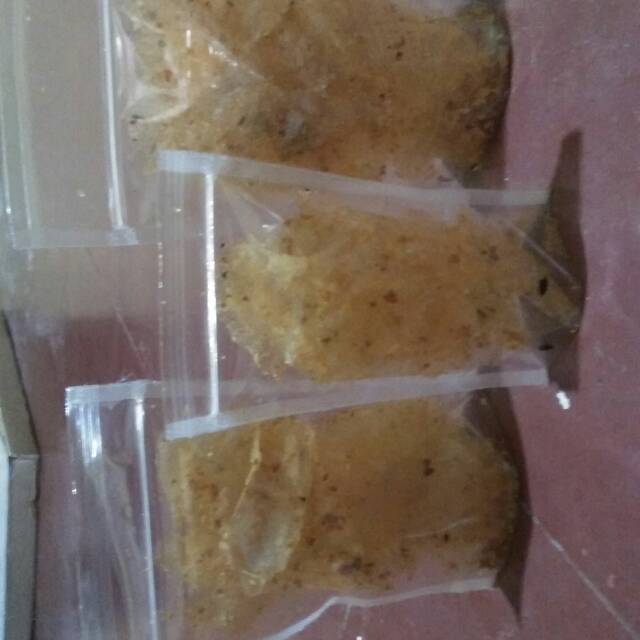 

Keripik kacs/keripik beledug ukuran 30gr