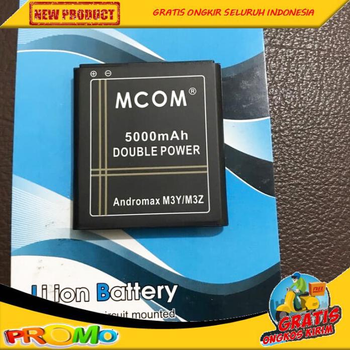 TERBARU BATERAI MODEM WIFI MIFI ANDROMAX M3Y DOUBLE DABEL DOBEL POWER MCOM BOLEH RESELLER