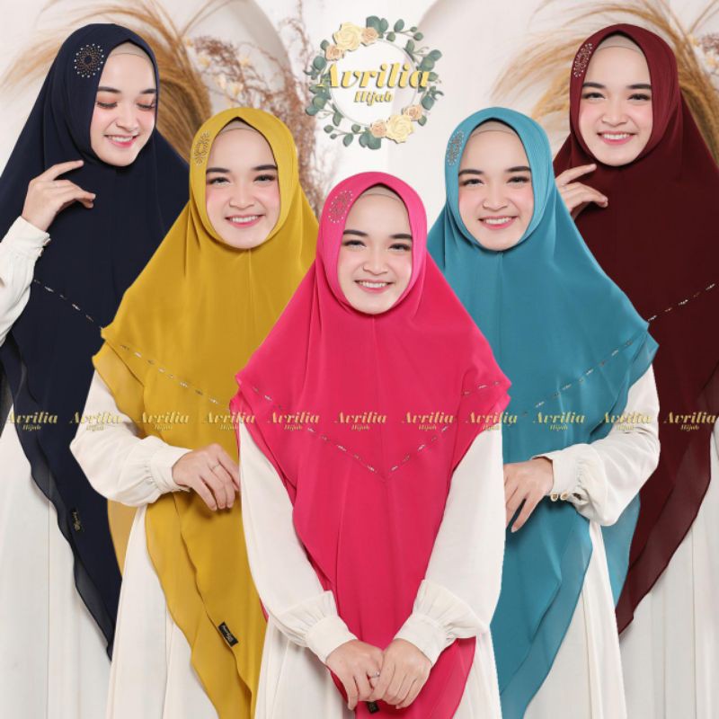 Terbaru...!!! Khimar kadhijah ori by avrilia