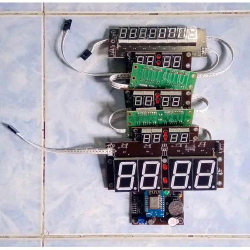 Modul Kit Jam Digital Waktu Shalat Seven 7 Segment Wifi