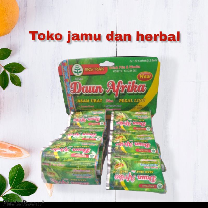 kapsul ekstrak daun afrika