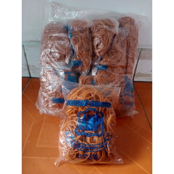 karet amp/karet gelang/karet kuning/karet kecil/karet 1kg isi 10 pak kecil