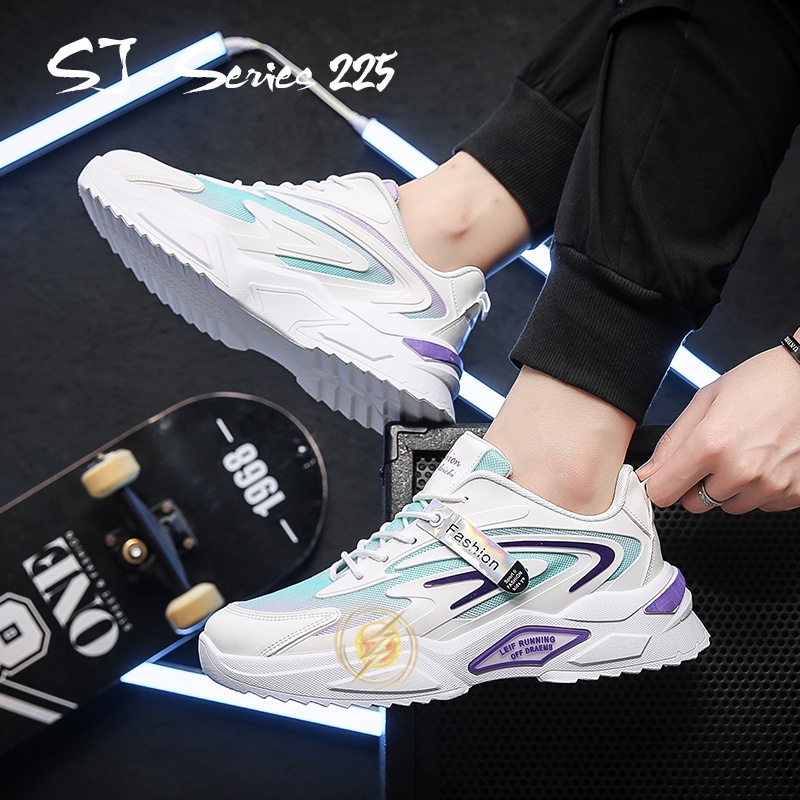 Sepatu Sneakers Pria Import Kualitas Super Premium - 225