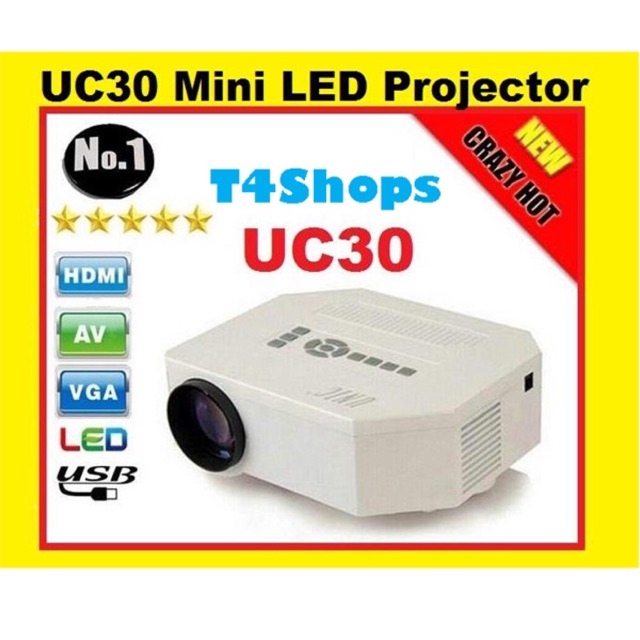 T4shops projector unic uc30