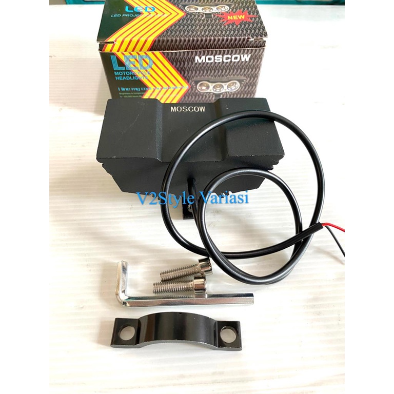 Lampu SOROT 3 Mata Owl Cree Sorot Mini 3 LED ULTRAFIRE Motor Sepeda Mobil UltraRare 12V 80V 30 Watt Nmax Pcx Beat Vario Scoopy Revo Supra Sonic Mio Xeon Jupiter Maxi Lexi Aerox Xride Fino Soul Freego  R25 KLX Crf Trail Genio Cros Vixion Byson Forza Scorpi