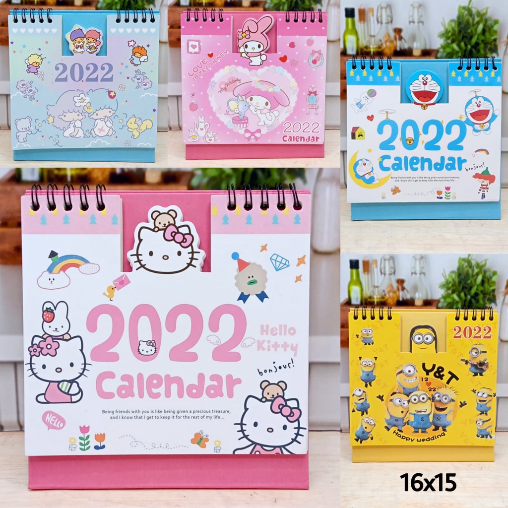 

sale !!! kalender 2022 ready hello kitty melody