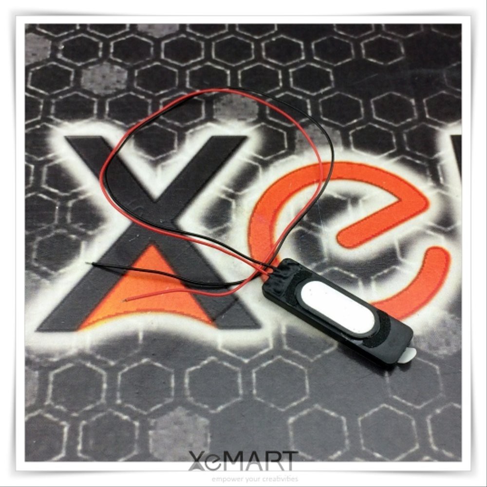 Mini Speaker 8 Ohm 1 Watt N90 Dual Driver 28x9x4mm