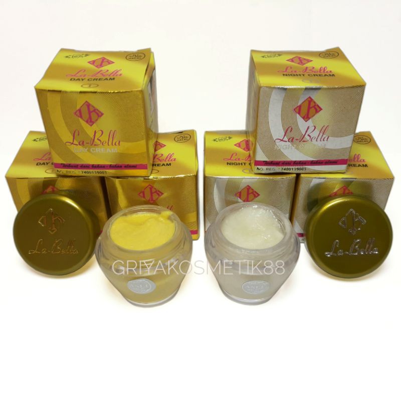 CREAM LABELLA SIANG &amp; MALAM ORIGINAL ecer