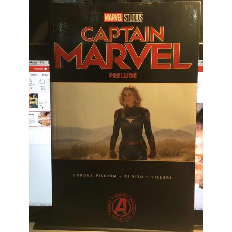 Captain Marvel prelude official comic