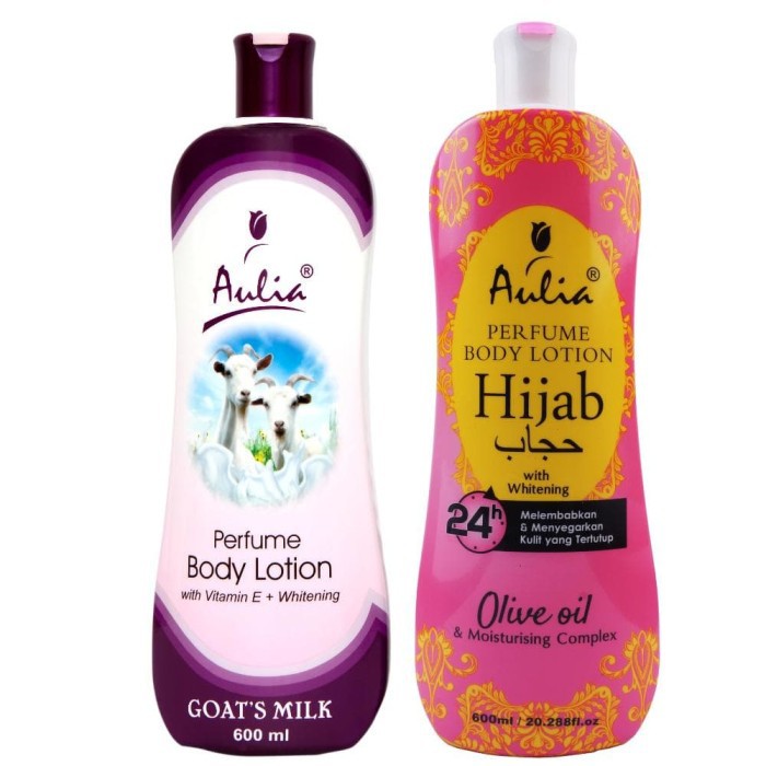 Aulia Perfume Body Lotion Handbody Aulia Handbodi 600 ML With Vitamin E + Whitening