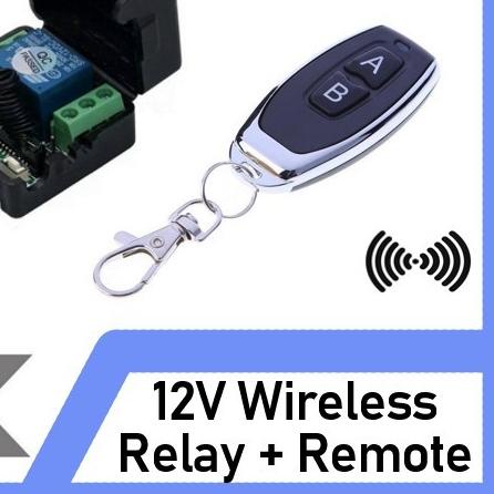 ֍ Wireless Relay Switch 1CH + Wireless RF Remote Control ➢