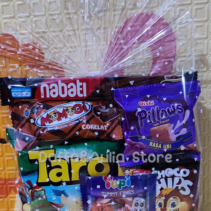 

PROMO PAKET SNACK ULANG TAHUN/SOUVENIR/BINGKISAN ULANG TAHUN TERMURAH