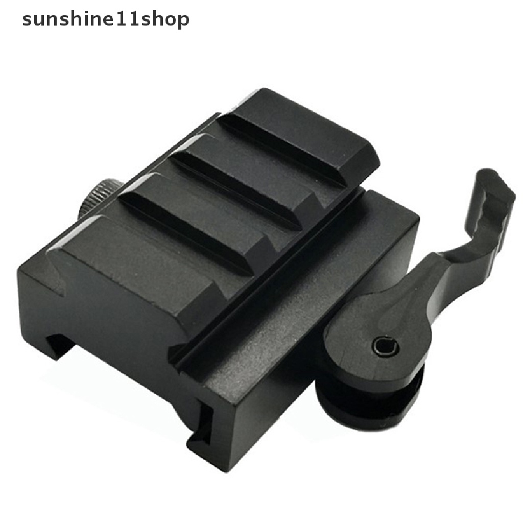 Sho Mount Adapter Rel Kunci 3 Slot QD Ukuran 20mm