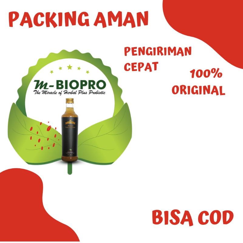 Mbiopro M Biopro M Bio Pro Herbal Asli Ampuh bisa COD 100% halal