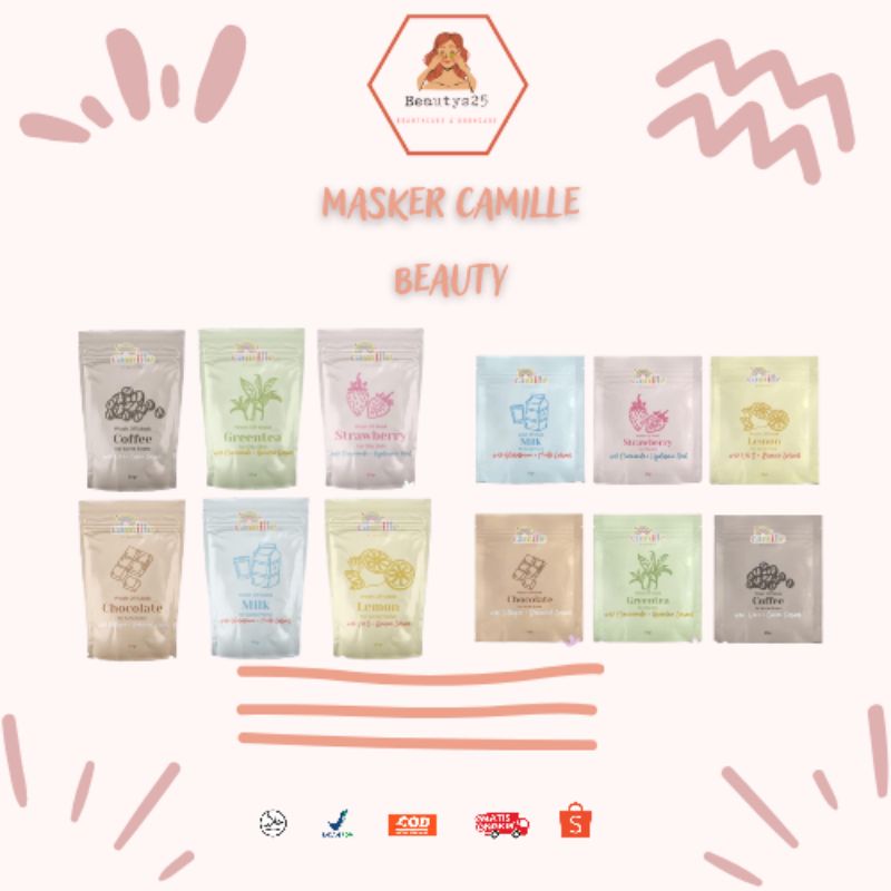 CAMILLE BEAUTY MASKER | FACEMIST | BODY SCRUB BY CAMILLE BEAUTY
