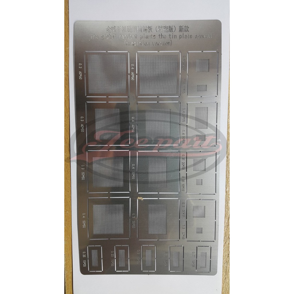 PLAT BGA - CETAKAN IC - UNIVERSAL