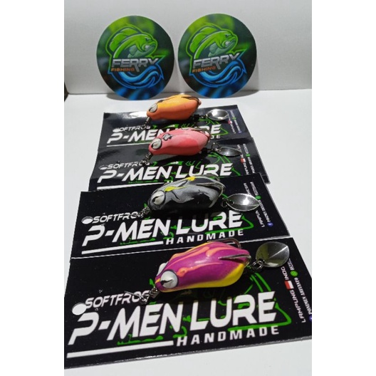 SOFT FROG CURUT 4'5CM P MEN LURE LAMPUNG