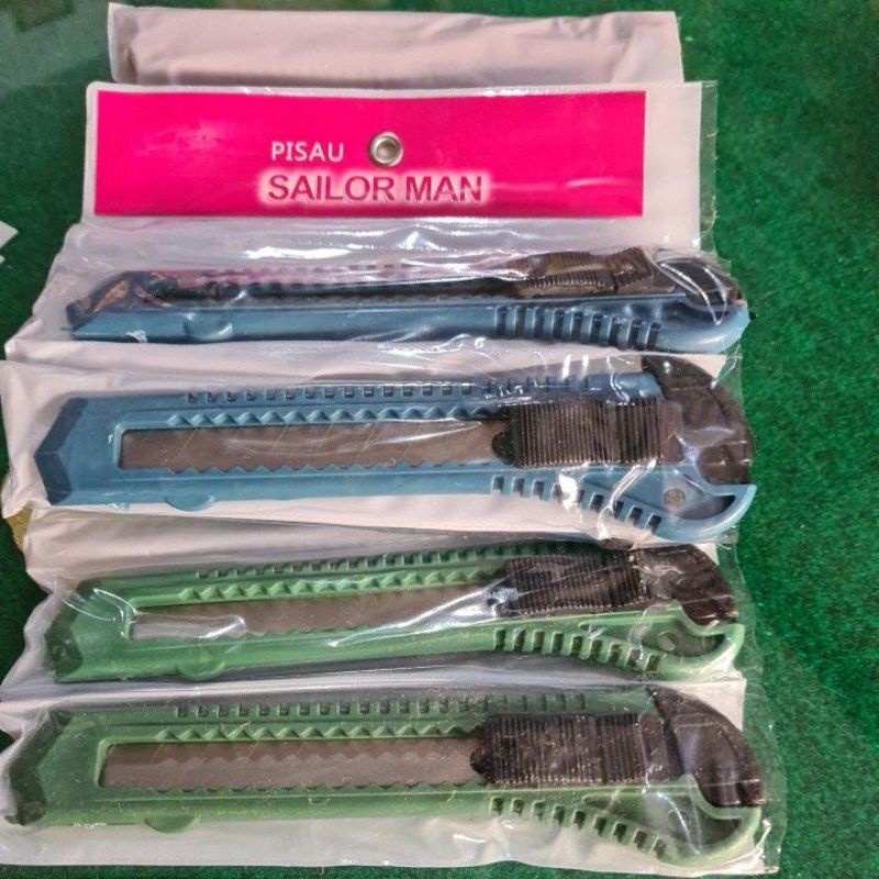 

Pisau cutter cap Sailorman 12 piece