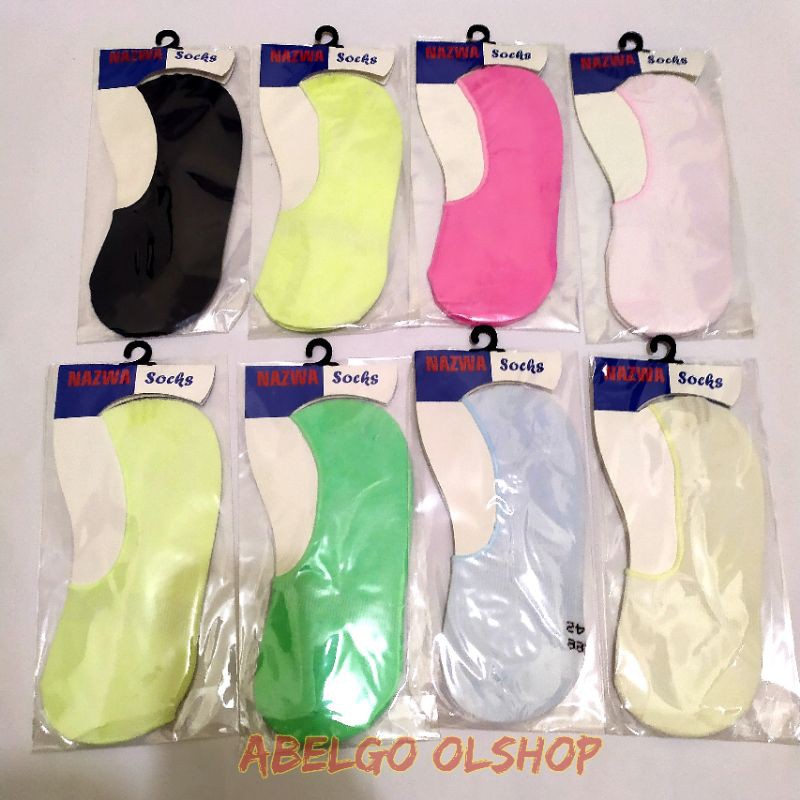 kaos kaki invisible 4 pasang/kaos kaki balet/kaos kaki tumit