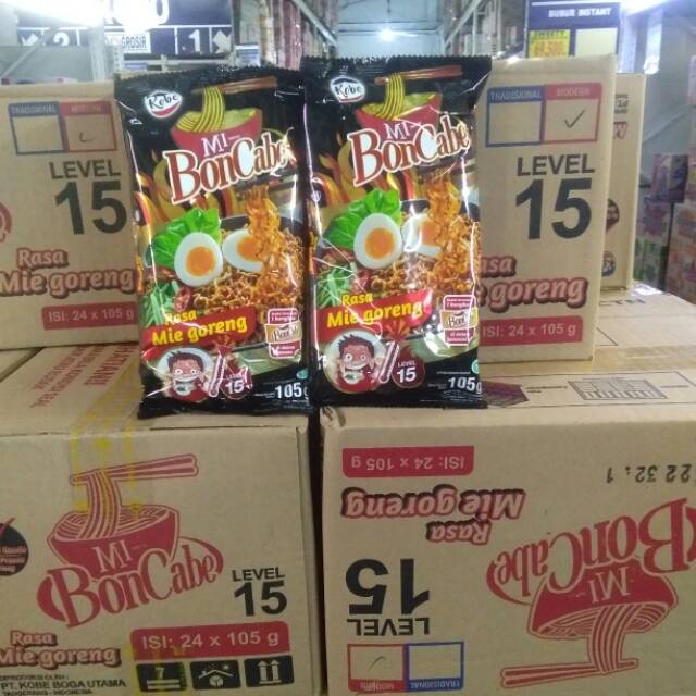 Jual Kobe Mie Goreng Boncabe Level Pck G Indonesia Shopee Indonesia