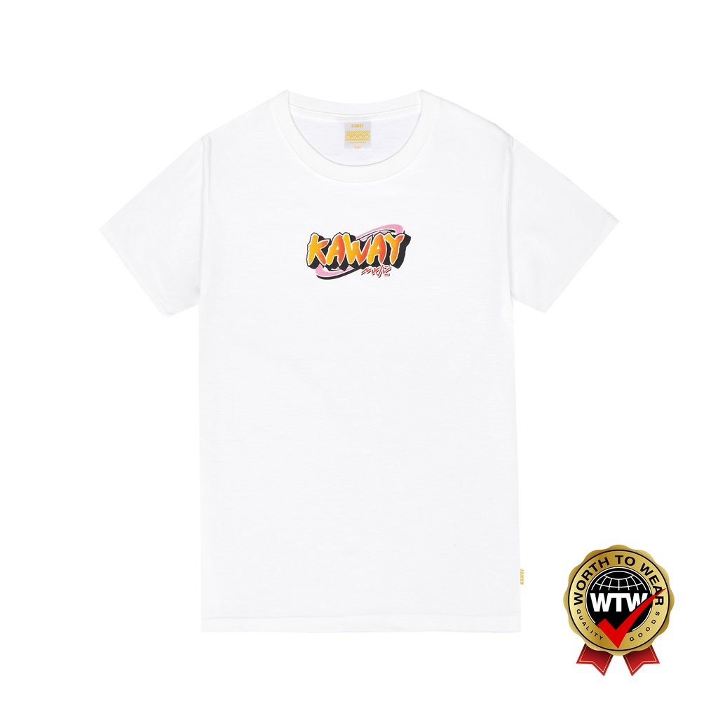 Kaway t-shirt anak konoha kids white