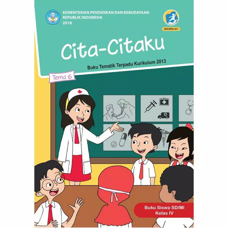 PAKET BUKU TEMATIK KELAS 4 SD TEMA 6 7 8 9 KURIKULUM 2013 REVISI KEMENDIKBUD