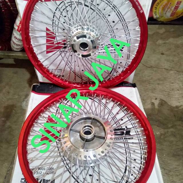 Velg jari seribu ring 17 f1zr jupiter z vega r rr zr z1 rxking vixion vega mx blade revo absolutedll