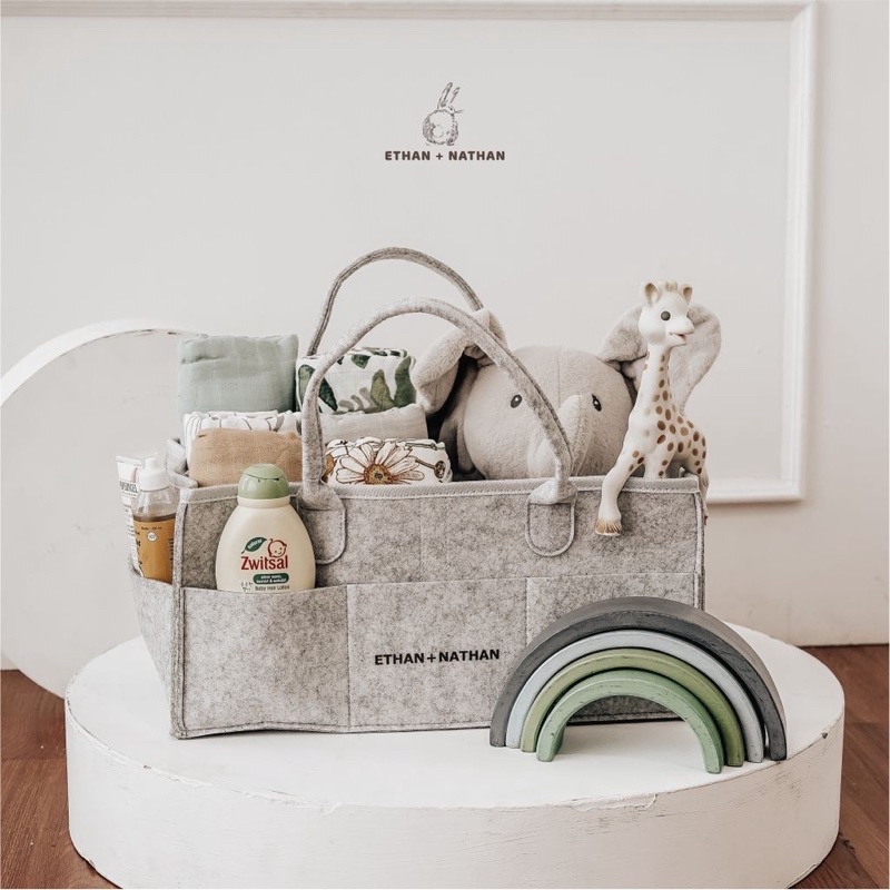 Ethan Nathan Caddy Diaper Organizer Bag Tas Popok Bayi