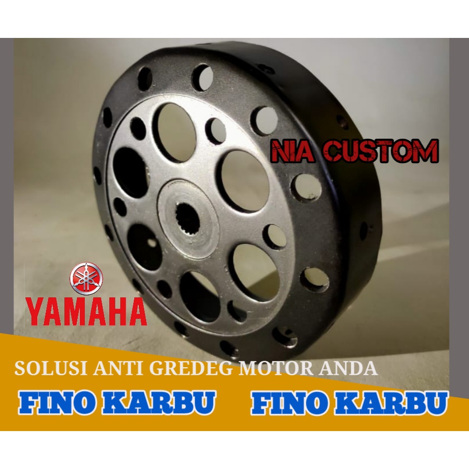 Mangkok Kampas Ganda FINO KARBU CUSTOM ORIGINAL ANTI GREDEG