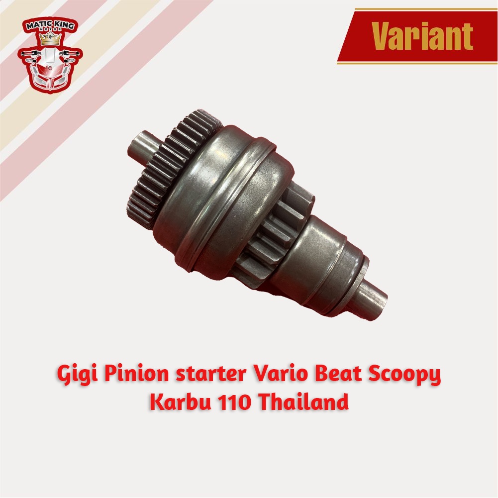 Granat Gigi Pinion Stater Starter Vario Beat Scoopy  Karbu 110 Thailand