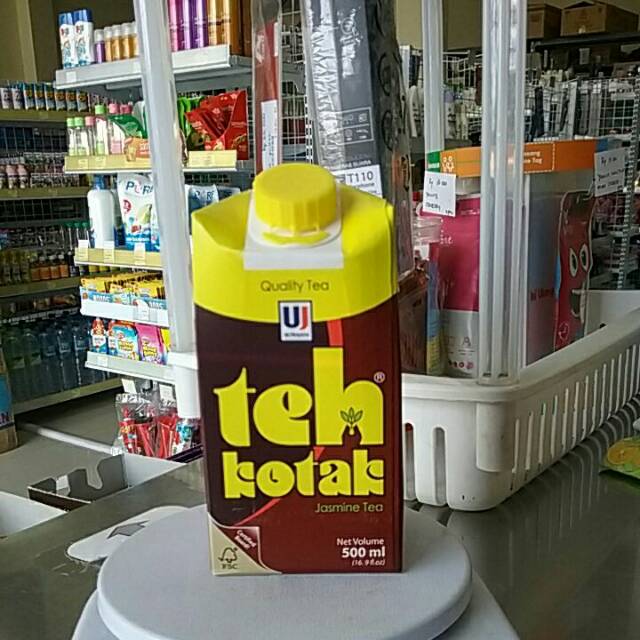 Teh kotak melati 500ml.