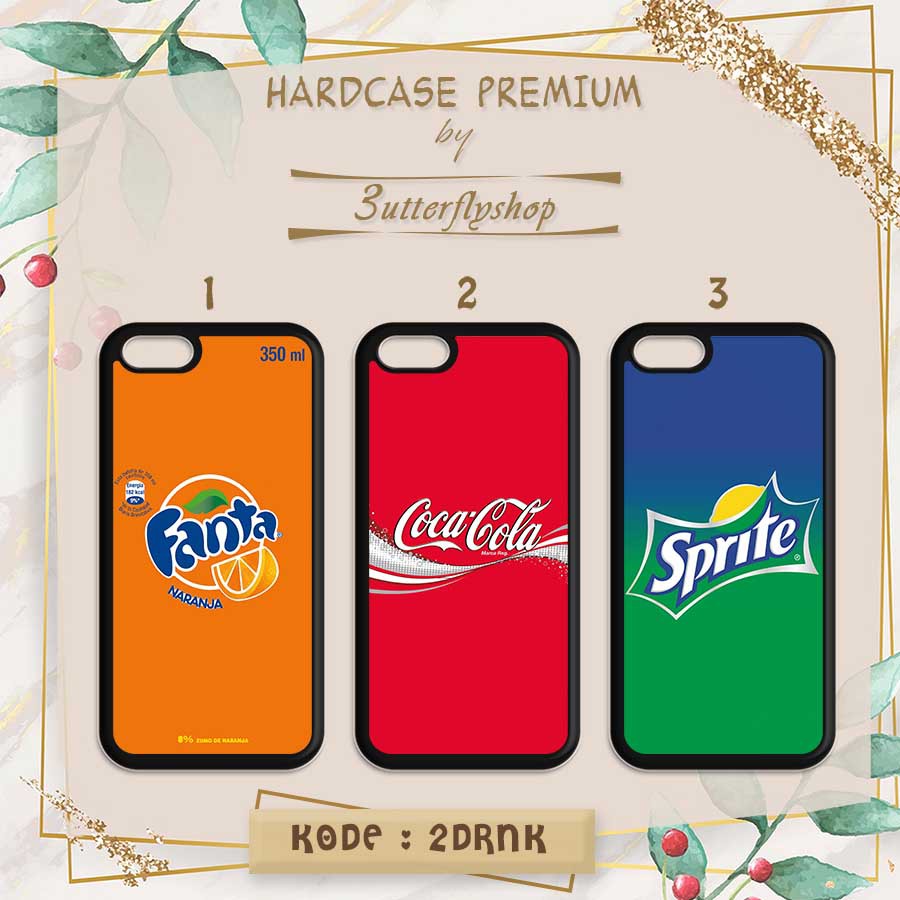 [HARDCASE] Drink case Oppo Vivo Realme Redmi Xiaomi Samsung Iphone