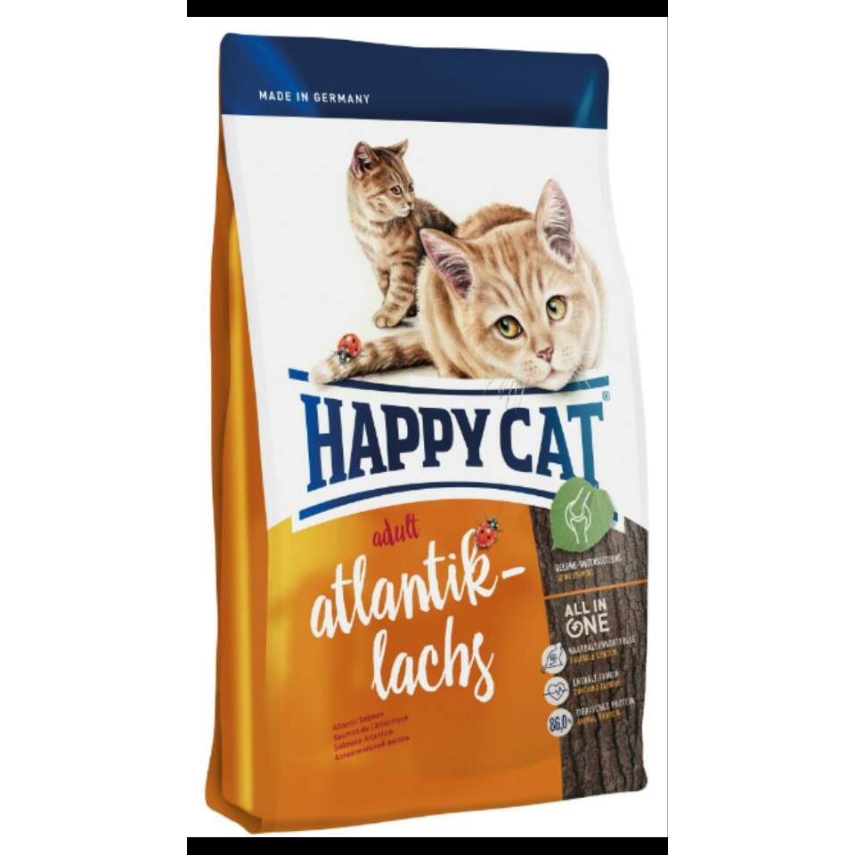 Makanan Kucing Happy Cat Salmon 10 kg  Shopee Indonesia