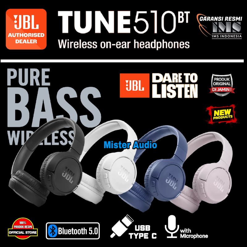 JBL T510BT / T 510 BT / TUNE 510BT / T500BT / T 500 BT / TUNE 500BT Original