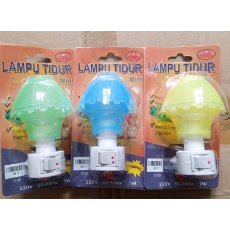 Lampu Tidur Bohlam Kecil Warna Bentuk Bunga Murah / Mini Lamp