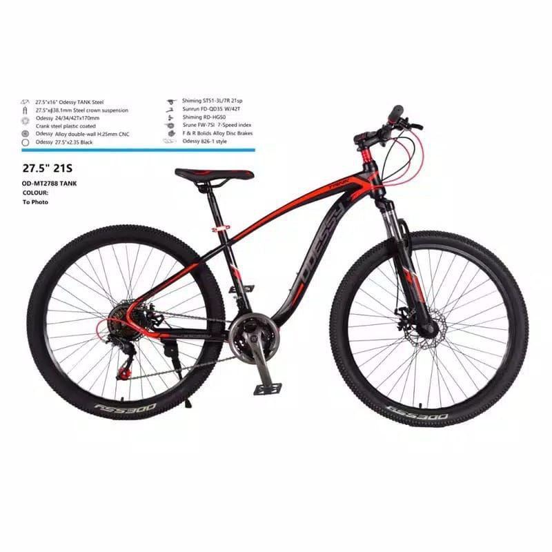 SEPEDA GUNUNG MTB 27.5 ODESSY TANK NEW