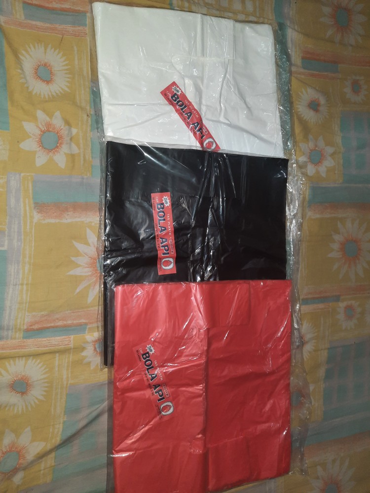 Gk12 Kantong Plastik Putih 40 65 02 Kresek Bola Api 50 Lbr Grosir 20