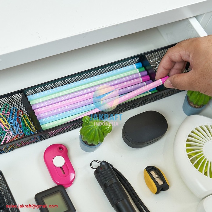 

Bagus Desk Set Joyko Ds-29 Tempat Alat Tulis Pen Holder Jaring Jala Besi Diskon