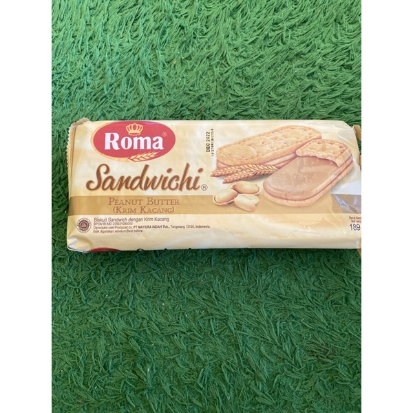 

Biskuit Roma Sandwich Peanut Butter 189g