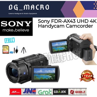 Sony FDR AX43 Sony AX43 UHD 4K Handycam Camcorder GARANSI RESMI