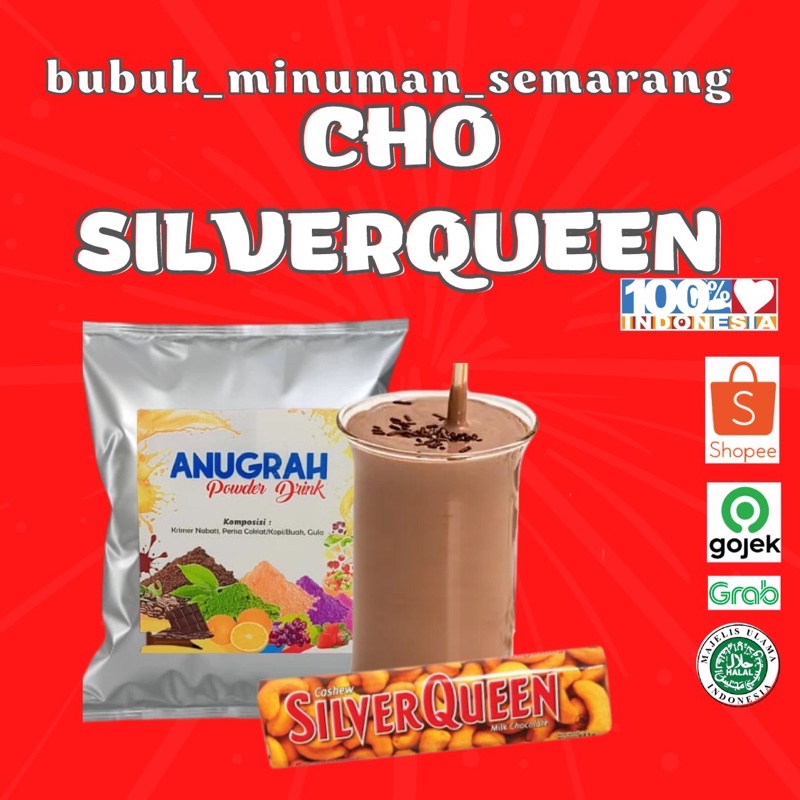 

Bubuk minuman CHOCO SILVERQUEEN 500gr