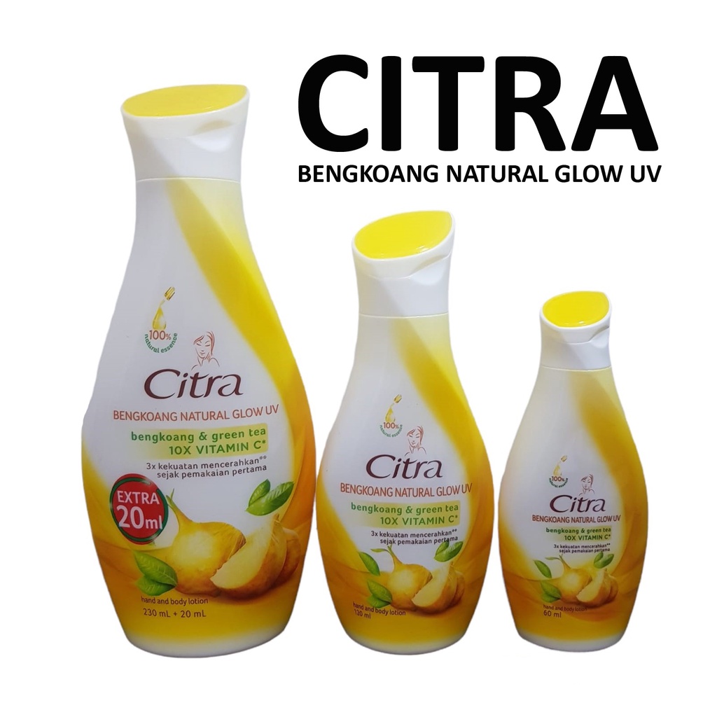 CITRA HANDBODY LOTION BENGKOANG NATURAL GLOW UV