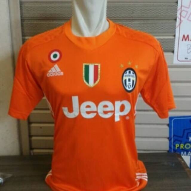 Jersey Juventus Goalkeeper Orange 2016/2017 Grade ori Official